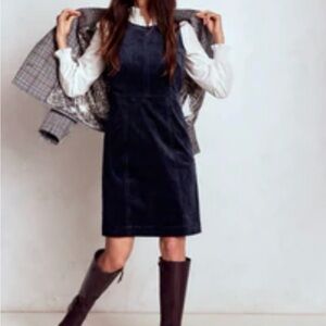 Annie Cord Shift Dress - Navy